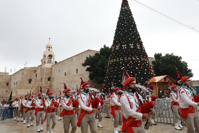 2024 Israel Christmas Holy Land Tour - Bethlehem Midnight Mass - Day 1: arrive at Ben Gurion and get settled without stress
