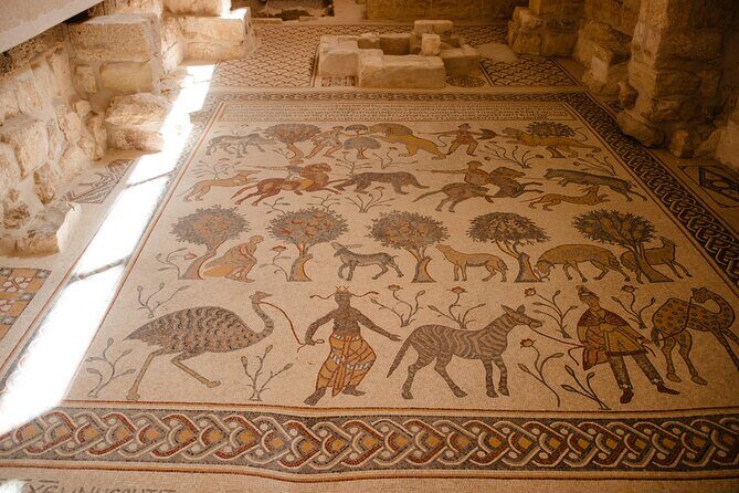 3-Day Petra and Wadi Rum Tour from Tel Aviv - Day 1 warm-up: Mount Nebo, Madaba mosaics, and Shobak Castle