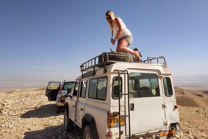 4WD St. George's Monastery Jordan Baptize Dead Sea adventure tour - The Dead Sea region: mud springs and that strange, memorable water