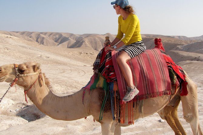 4WD St. George's Monastery Jordan Baptize Dead Sea adventure tour - Nabi Musa in the Judean desert: mosque, desert inn, and Moses in local tradition