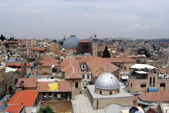 Ashdod Shore Excursion: Jerusalem and Dead Sea - for cruise ship guests only - Mount of Olives and Gethsemane: where the views set the tone