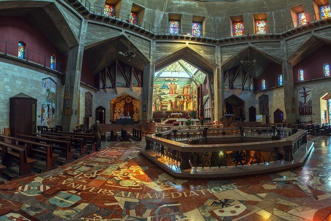 Capernaum, Nazareth, and the Sea of Galilee Day Trip from Jerusalem - On the Sea of Galilee route: Kfar Cana, the Mount of Beatitudes, and quick shoreline passes