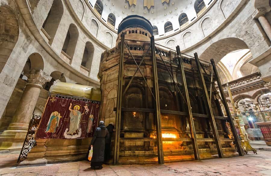 Christian Jerusalem in Russian - Gethsemane garden: the Church of All Nations and a real sense of place