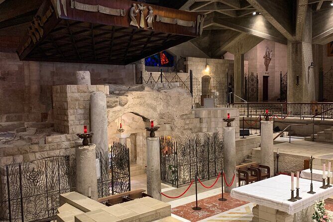 Christianity Day Tour: Haifa Port to Nazareth and Sea of Galilee - Church of the Multiplication: Bread, Fish, and the “Why Here” Feeling