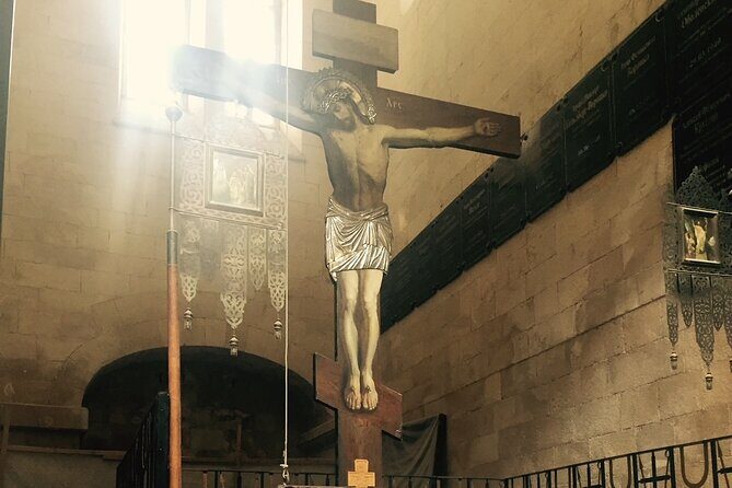 Day Tour Cruises Ashdod Port Jerusalem & Dead Sea or Bethlehem - Church of the Holy Sepulchre: the center of gravity for Christian tradition