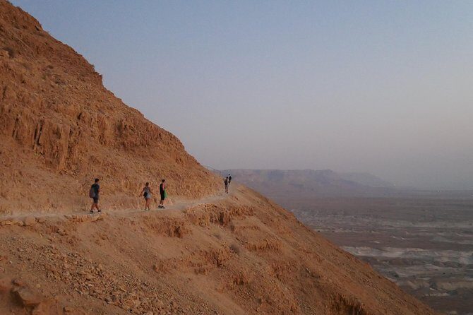 Day Trip: Masada Sunrise, Ein Gedi, and Dead Sea from Tel Aviv - Masada National Park: the climb to the ruins at dawn