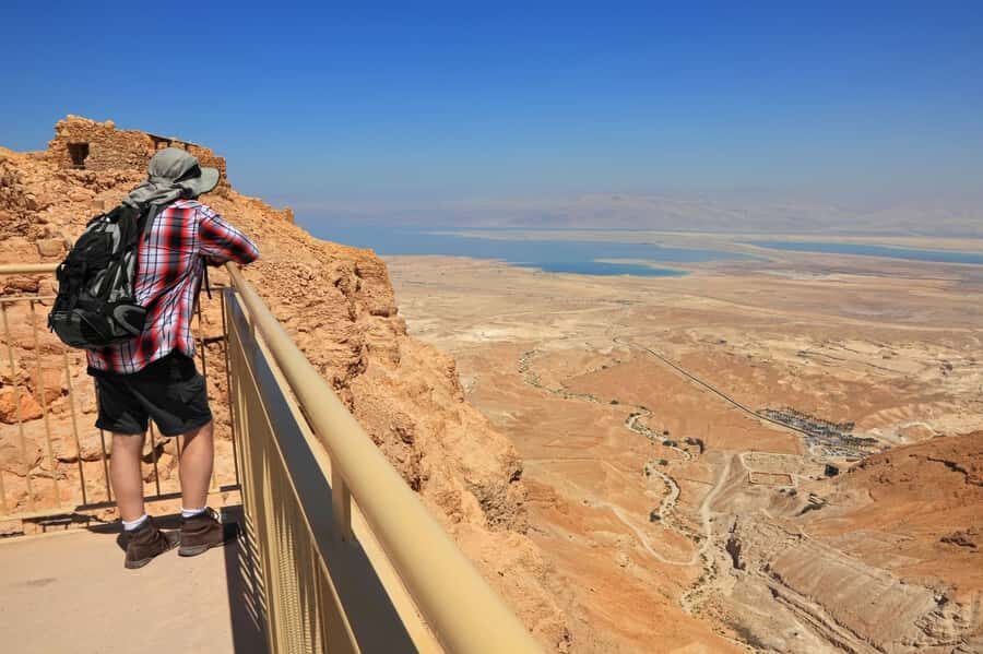 From Ashdod Port: Masada and Dead Sea Guided Day Trip - Masada Summit by cable car: Herod’s palace-fortress in plain sight