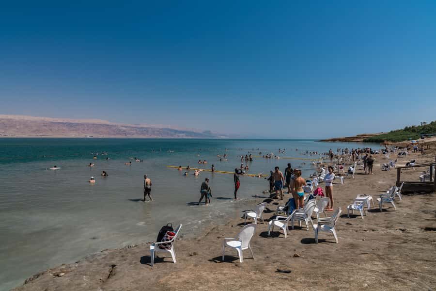 From Tel Aviv: Jerusalem Old City & Dead Sea Guided Day Tour - Qumran Caves Roadside View Before You Reach the Dead Sea
