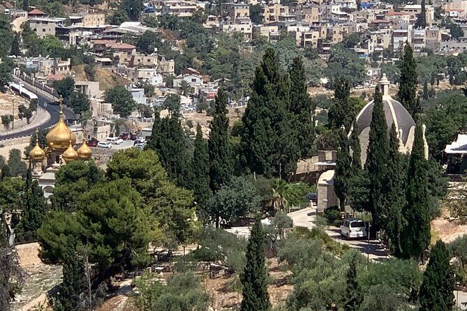 In The Footsteps of Jesus Day Tour - Dguide Self Guiding App - Mount of Olives to Dominus Flevit: big views, then a quieter pocket