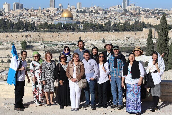 jerusalem classic tour - Stop 1: Mount of Olives (about 20 minutes)