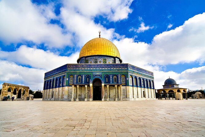 Jerusalem Temple Mount & Dome of the Rock - Mount of Olives Hotel Views and the Kidron Valley Walk
