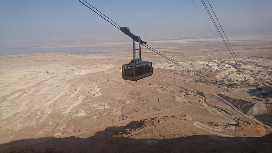 Massada and the Dead Sea in Russian - What you actually do at the Dead Sea: swim, float, and use the mud