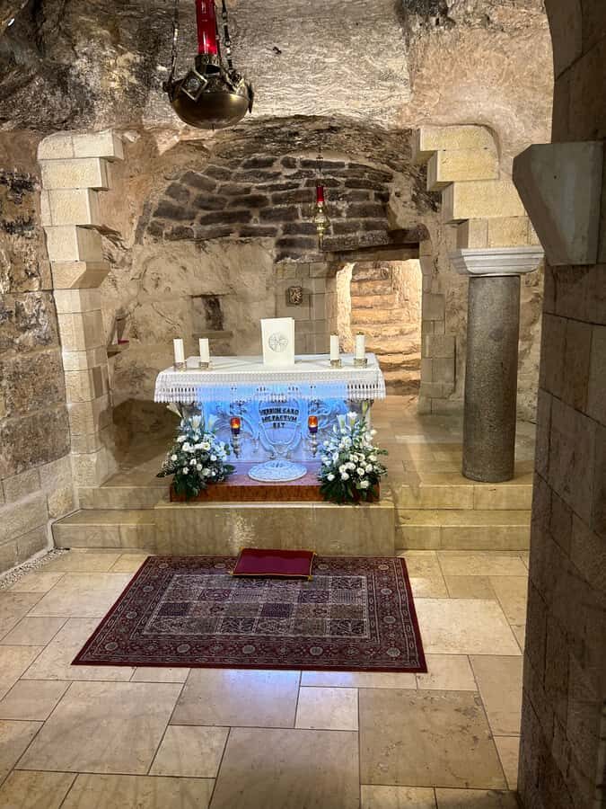 Nazareth: Biblical History & Culture Private Tour - St. Joseph’s Church and the Idea of a Workshop Above the Everyday