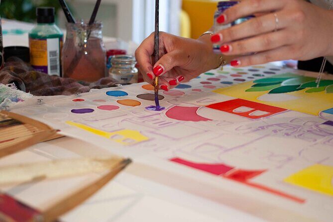Private Silk Painting Workshop in Jerusalem - Create a scarf - - Silk Painting in Jerusalem: What You’re Actually Making
