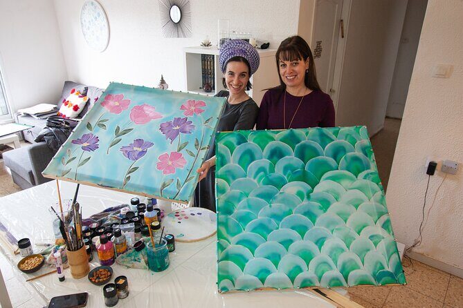 Private Silk Painting Workshop in Jerusalem - Create a scarf - - The Workshop Flow: How 3.5 Hours Becomes a Finished Silk Scarf