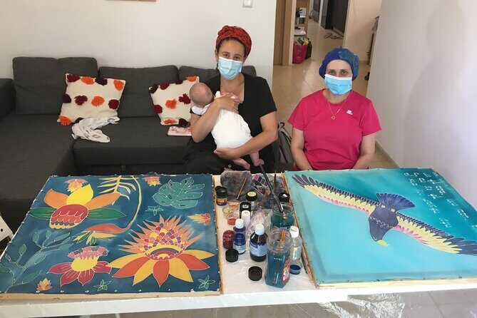 Private Silk Painting Workshop in Jerusalem - Create a scarf - - Who This Workshop Fits Best (and Who Might Want Another Activity)