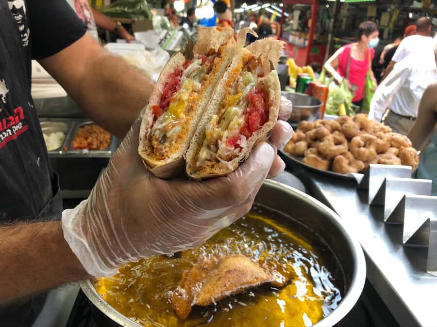 Tel Aviv: 2-Hour Carmel Market Tour in English with Lunch - Getting Oriented Near Hamalabiya on Allenby Street